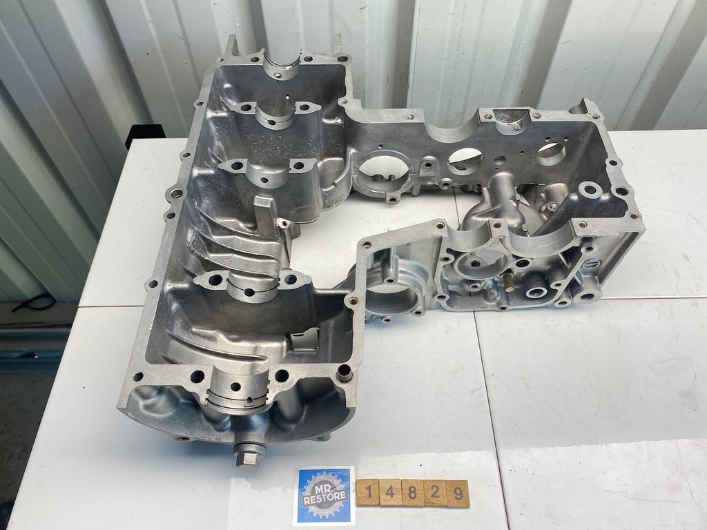 Kawasaki Z750 KZ750 EE Crank Cases - Vapour Blasted