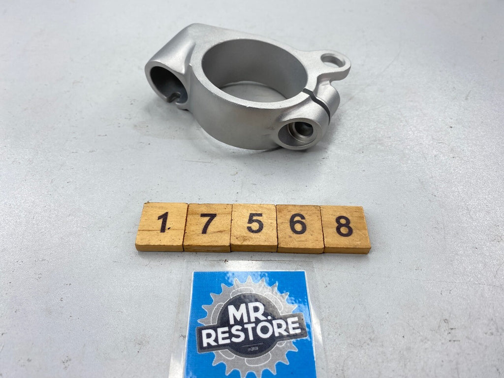 Kawasaki ZXR250C ZX250 1991-99 L/H OEM Handle Bar Clamp - Vapour Blasted