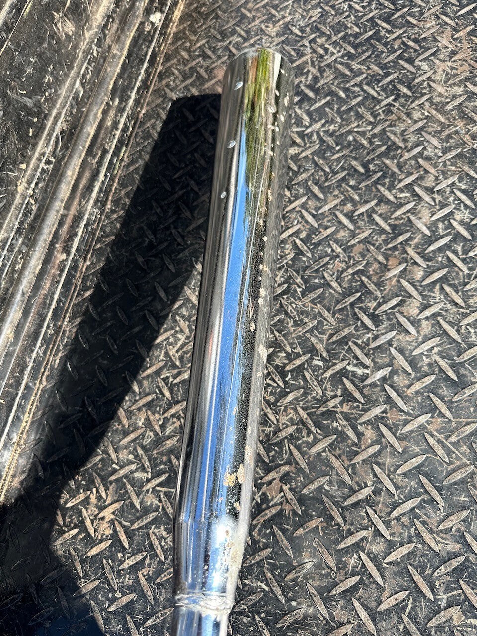 Kawasaki KZ500 Z500 A B 1981 R/H Exhaust Pipe Muffler & Headers