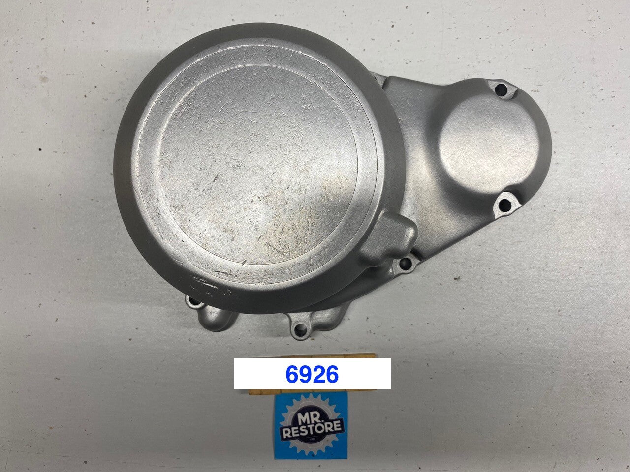 Suzuki GSX400/4 Engine Side Case Cover - Vapour Blasted