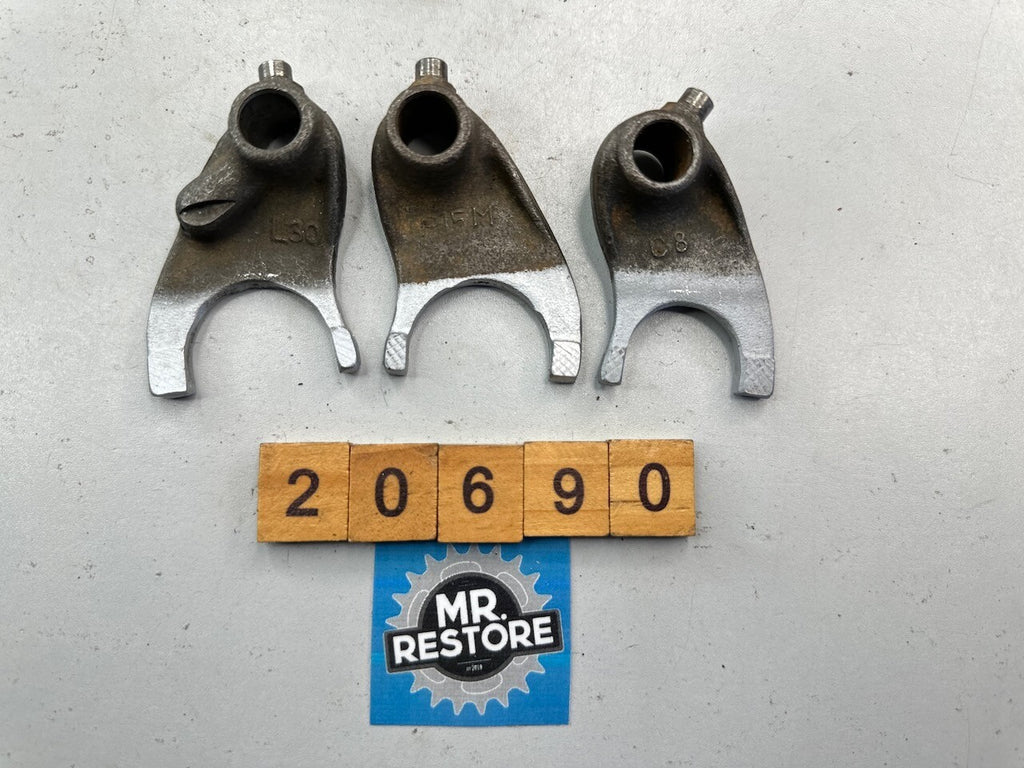 Honda XL125 XL100 CT125 CB125 TL125 Gear Shift Fork Set