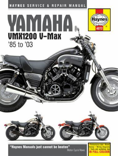 Yamaha V-Max (85 - 03) Haynes Repair Manual by Haynes Publishing (English) Paper