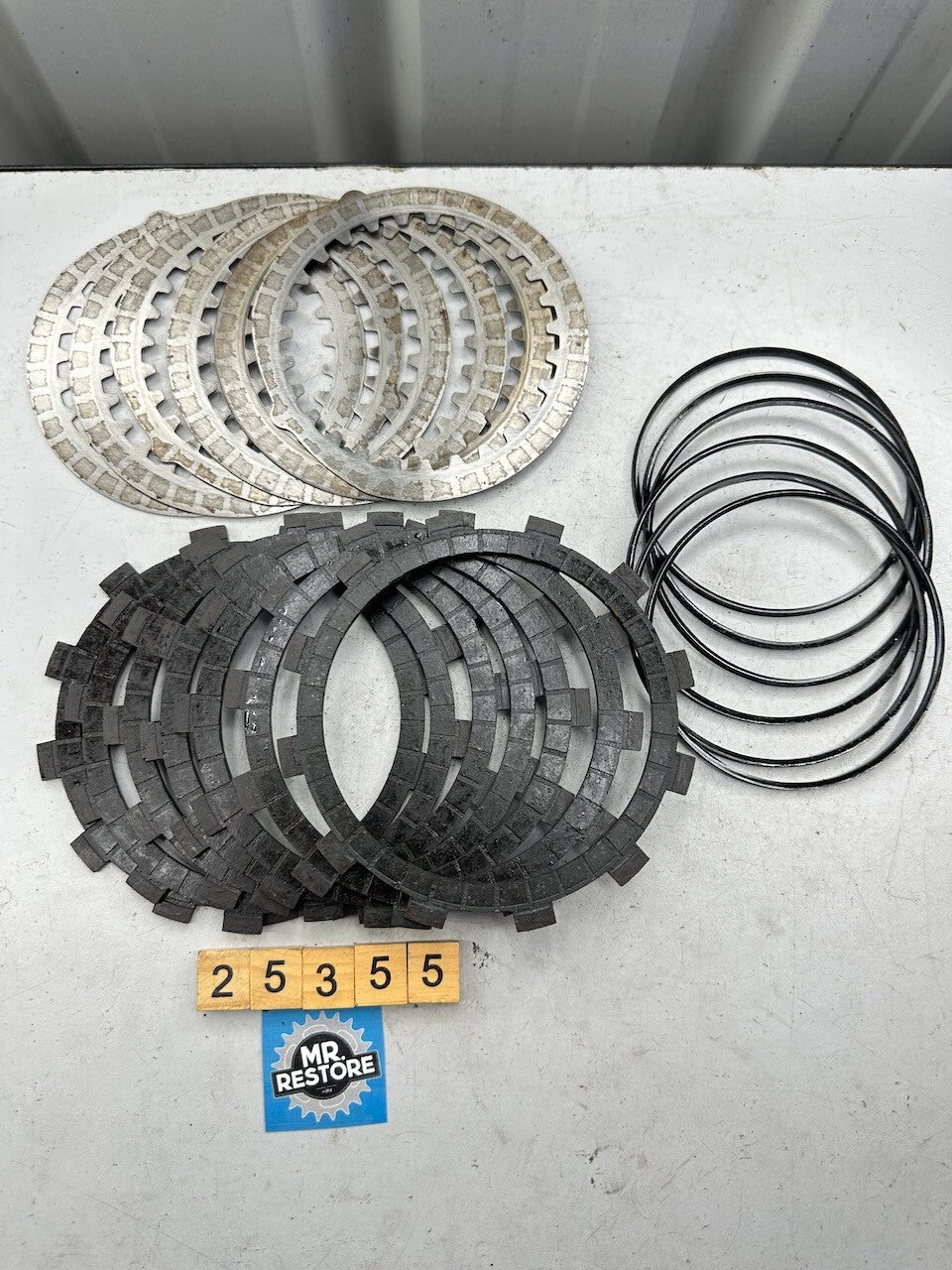 Yamaha RZ350 RZ250 RD350 RD250 YPVS Clutch Plates & Ring Cushions