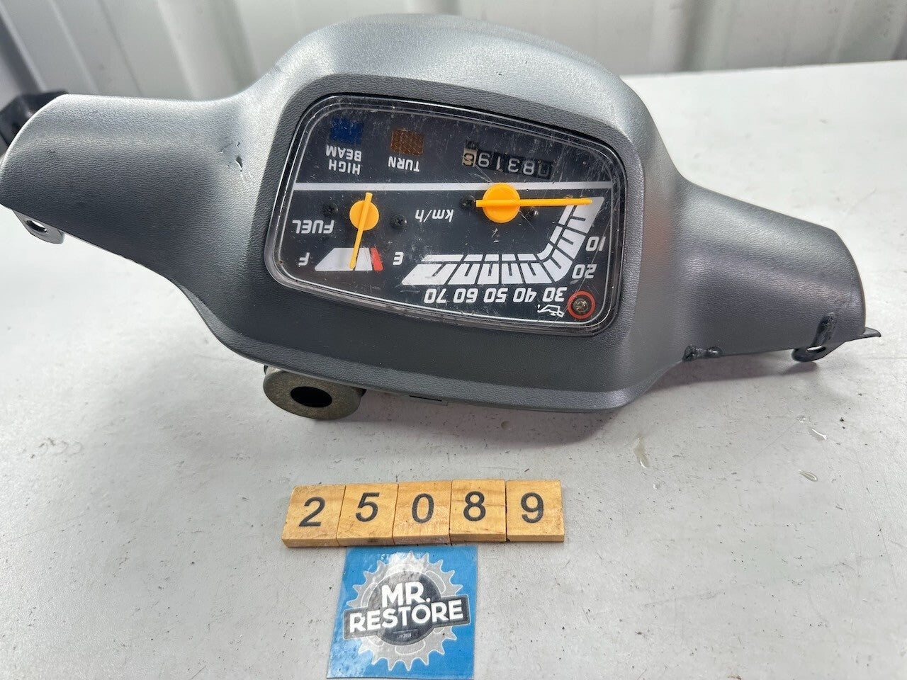 Honda Elite 50 KMH Speedometer & Surround