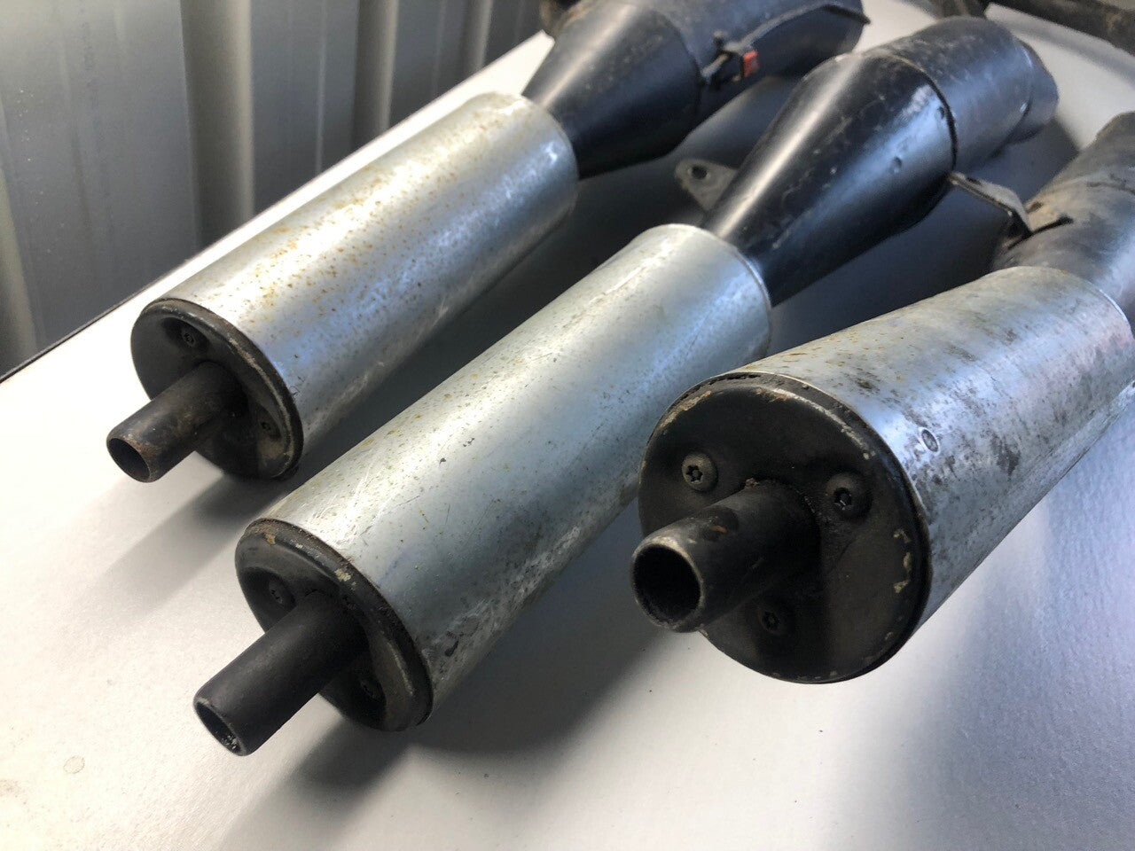 Honda MVX 250 Set of 3 Exhaust Pipes OEM **RARE**