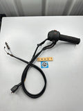 Honda VF1000 Right Handlebar Switch, Throttle Tube & Throttle Cables