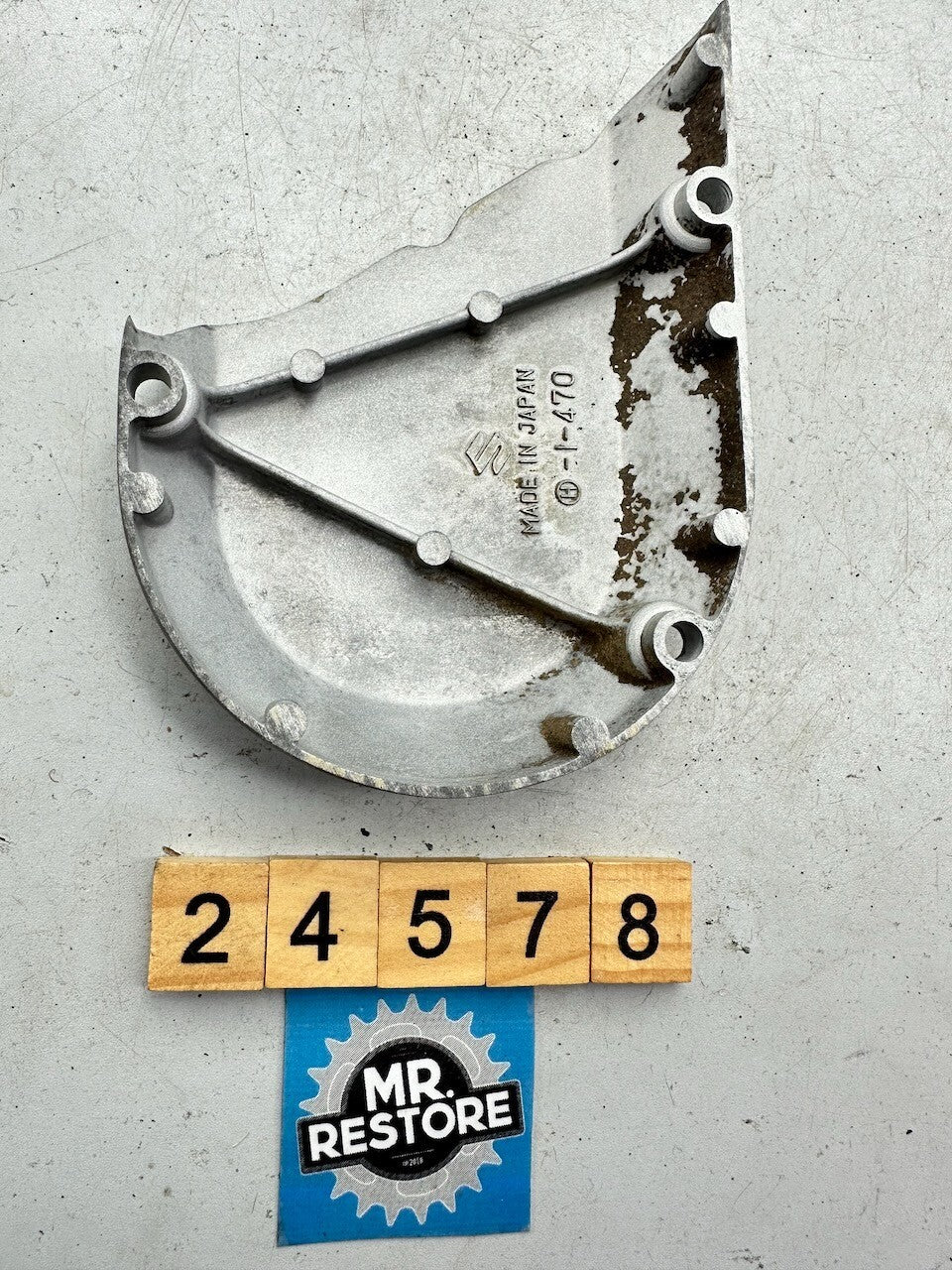 Suzuki GS550 '81-82' GS500 '81' Clutch Adjuster Cover 11387-47000