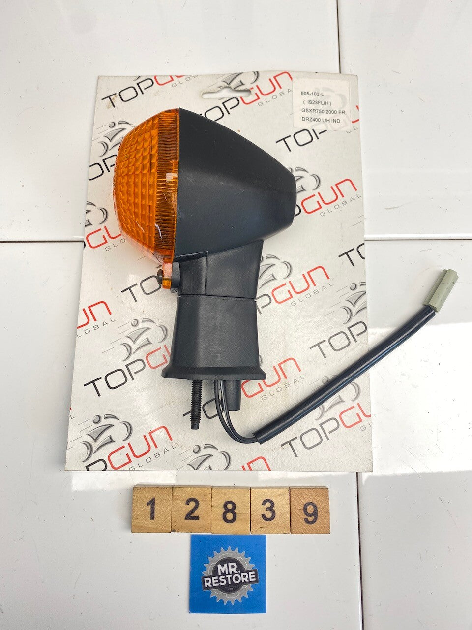 Suzuki GSXR750 2000 DRZ400 L/H Indicator (new by Top Gun Global)