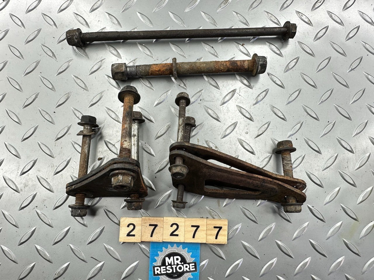 Suzuki SP370 '78-79' Engine Frame Bracket Mounts