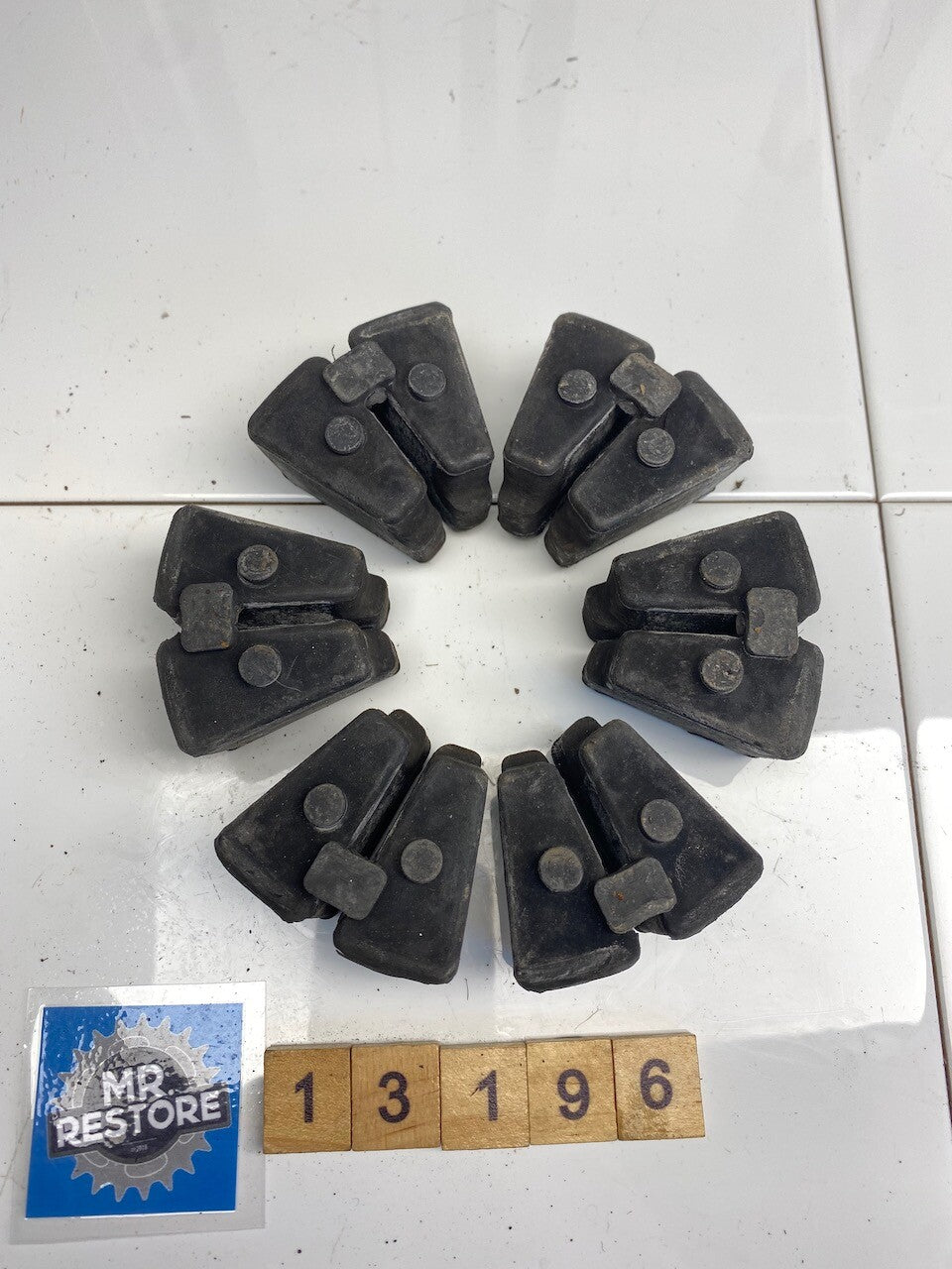 Yamaha YZF750 FZR600 TRX850 FZ1000R FZR600R Fazer Cush Drive Damper Set 4FM25364