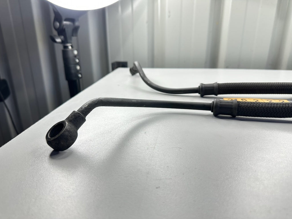 Suzuki GSX750F Pair of Oil Cooler Hose Line Pipes