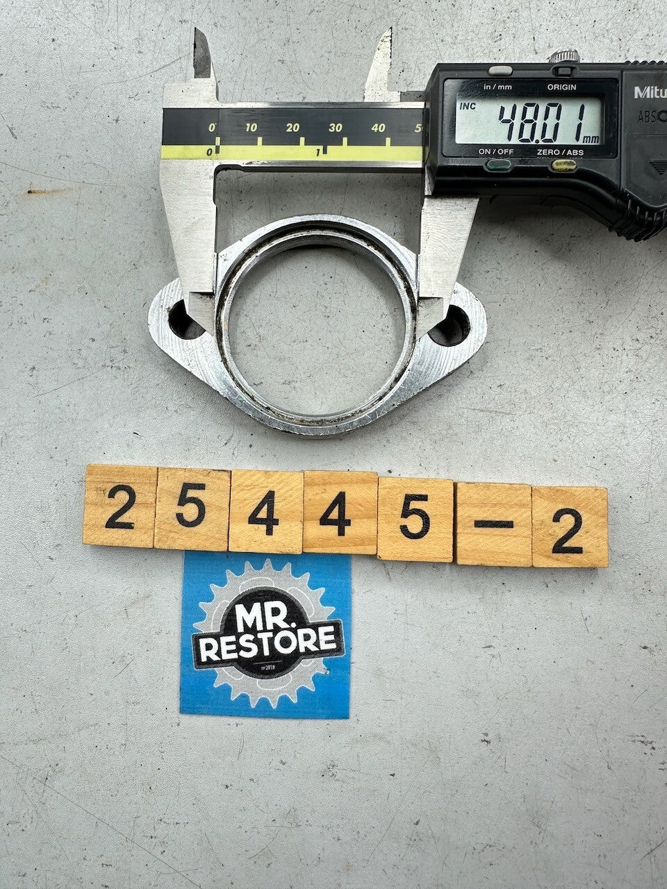 Yamaha RD350 RD250 DS6 OEM 48mm Exhaust Ring Nut Flange Joint Clamp 246-14612