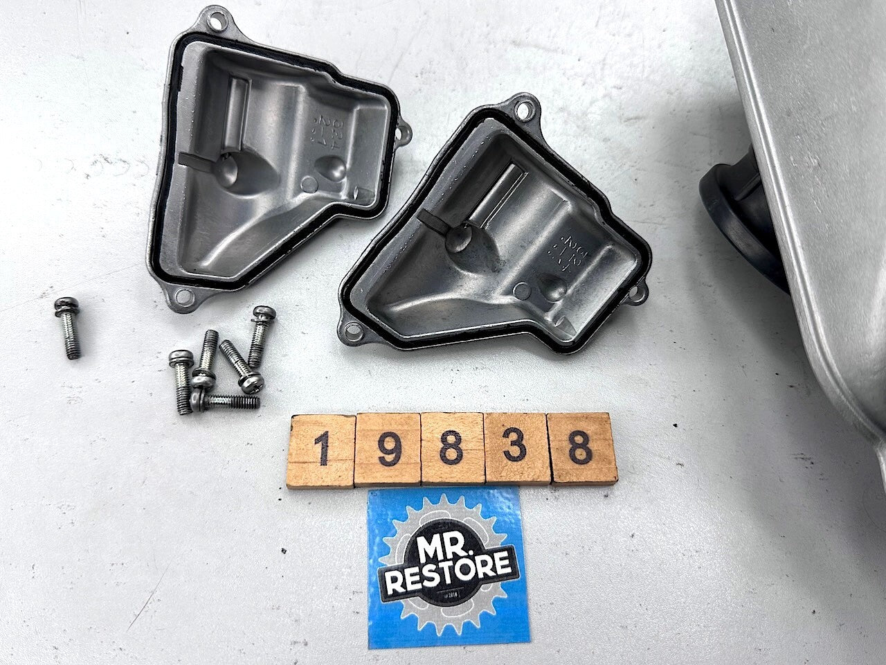 Honda VT250 Pair of Carburettors Carbs - Vapour Blasted
