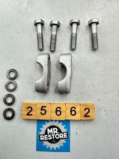 Yamaha TY250 RD400 YZ400 YZ250 DT400 DT250 TT500 Handlebar Clamps OEM