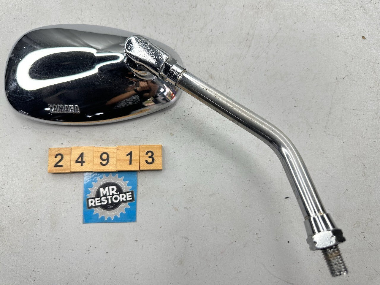 Yamaha V-Max 1200 VMX12 1985 Yamaha Embossed OEM Right Mirror