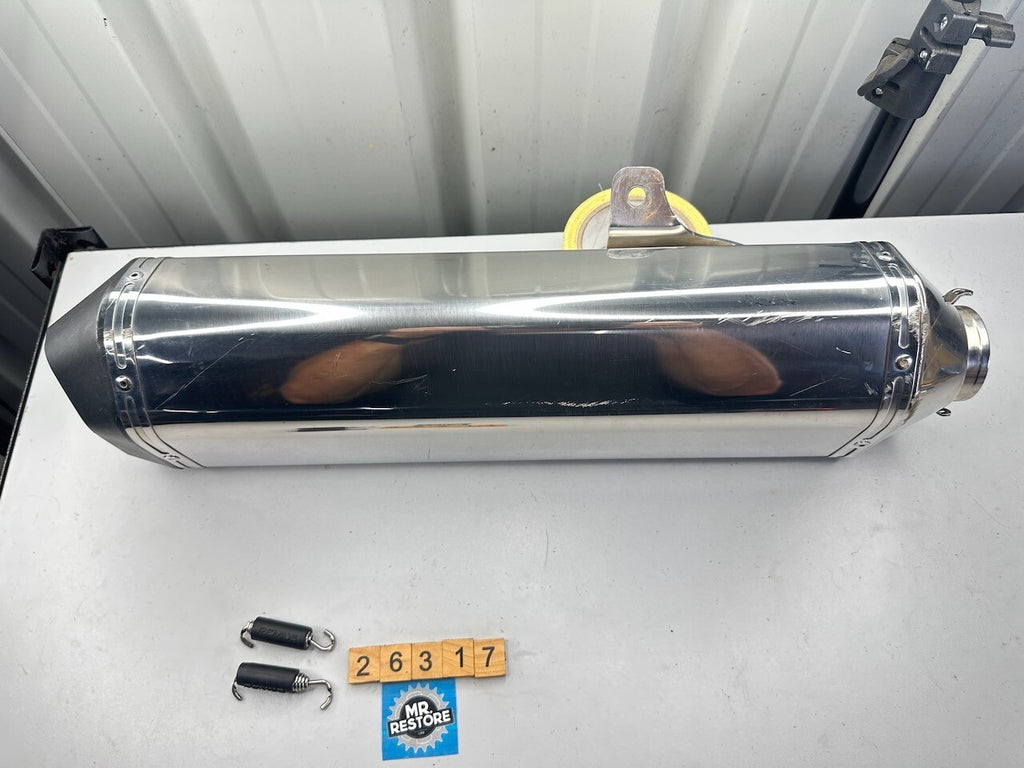 Remus Stainless Steel Performance Motorcycle Exhaust Muffler End Can
