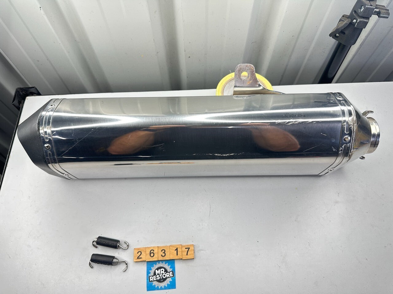 Remus Stainless Steel Performance Motorcycle Exhaust Muffler End Can