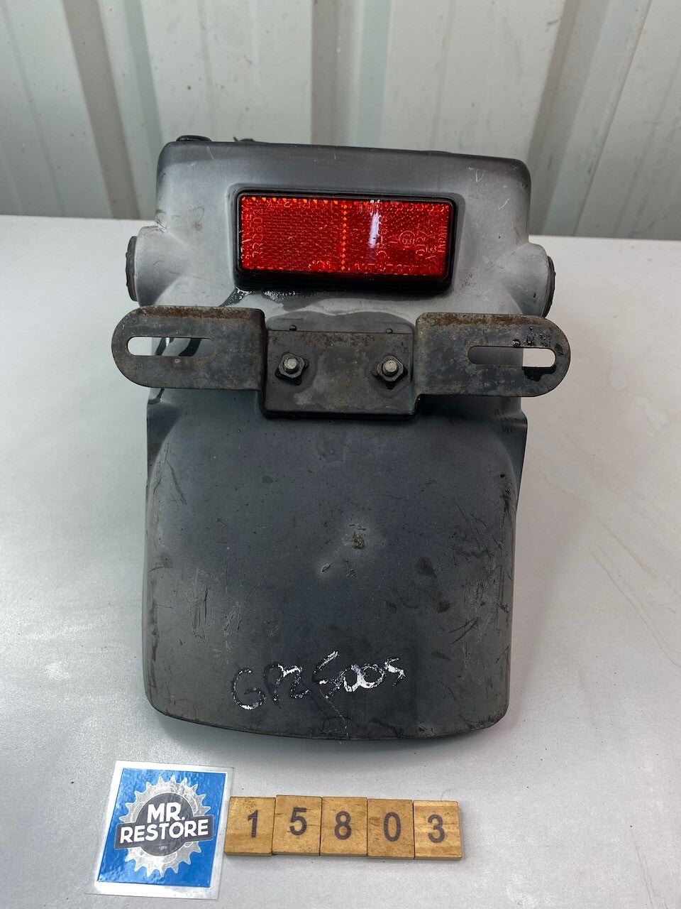 Kawasaki GPZ500S GPZ400 Rear Fender Mudguard Licence Plate Holder