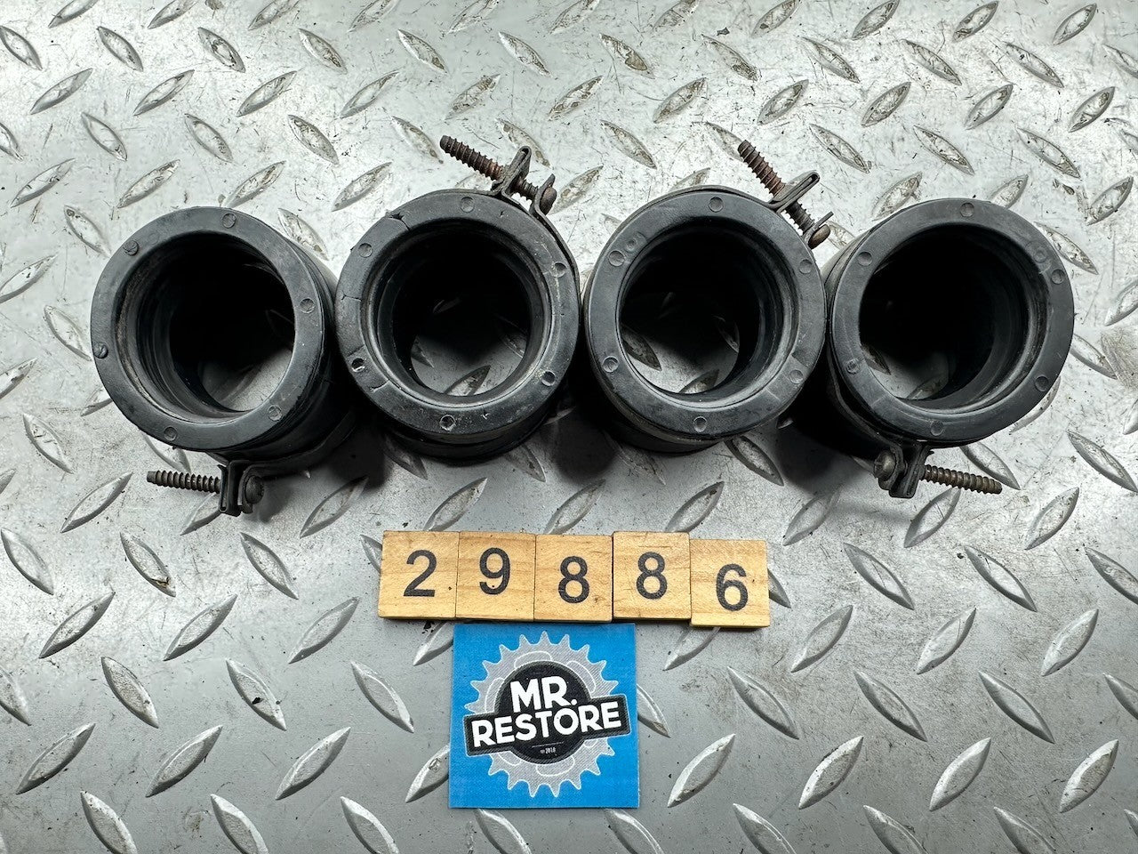 Suzuki GSX1100 80-83 GSX1000 82 Carburettor Inlet Intake Pipe Rubber Set of 4
