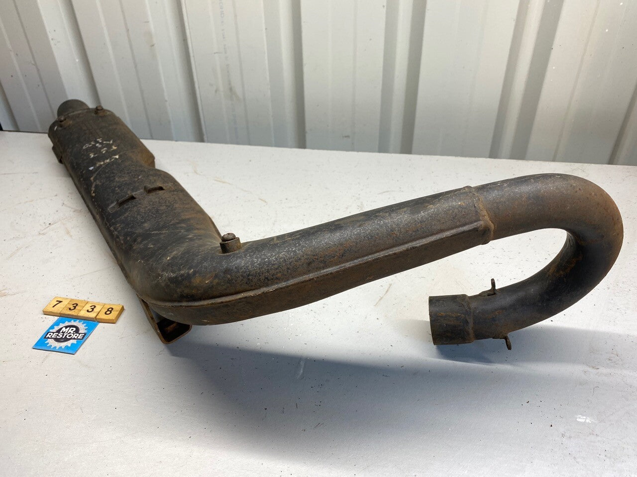 Kawasaki KS250 OEM Exhaust Pipe VMX Classic 1970's