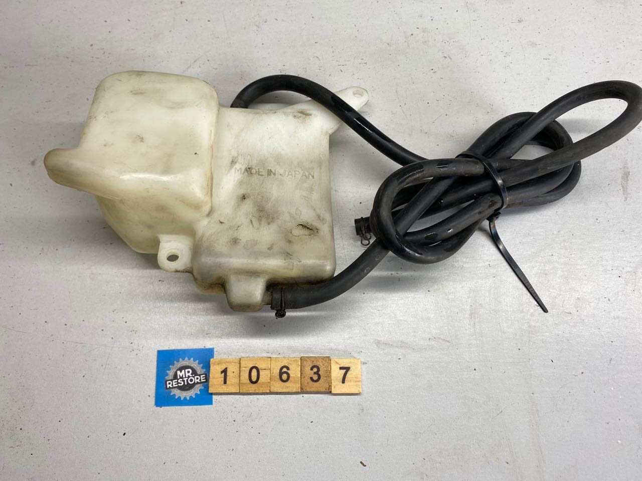 Kawasaki GPX250R EX250 Reservoir Coolant Bottle, Hoses & Cap 43078-0009