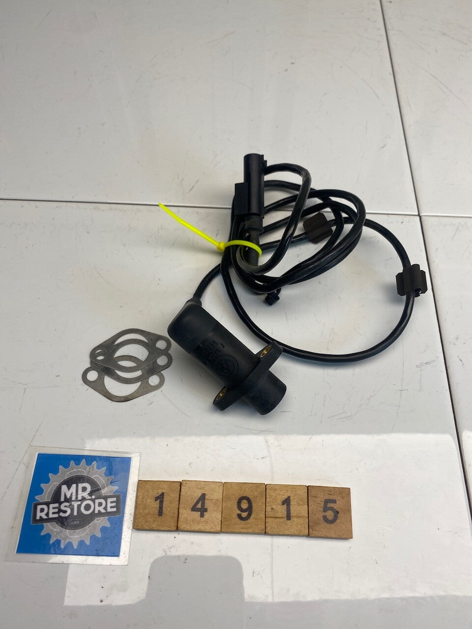 BMW R1100S Front ABS Sensor & Shims OEM 1998-2005
