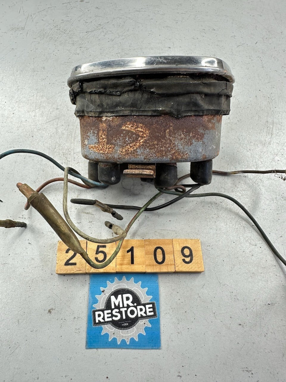 Honda CT110 CT90 etc. Postie Vintage KMH Speedometer (Tested)