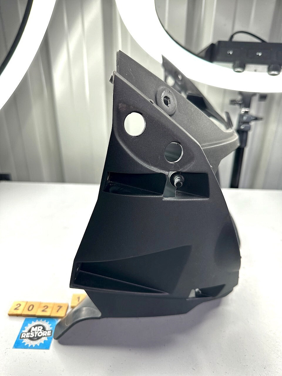 BMW F800S Front Fairing Air Intake Cover Trim Panel 46637678597