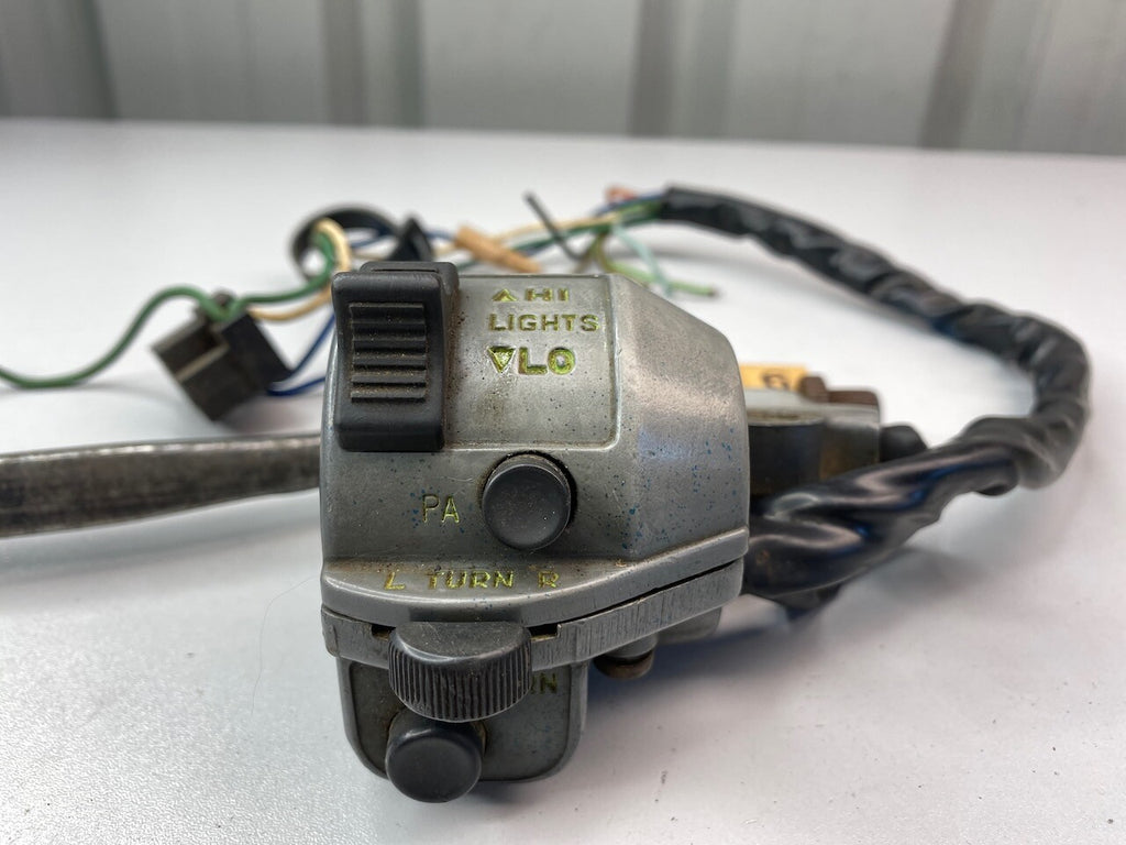 Honda CB250RS Left Hand Switch Block Clutch Perch Turn Pass Hi Lo Horn
