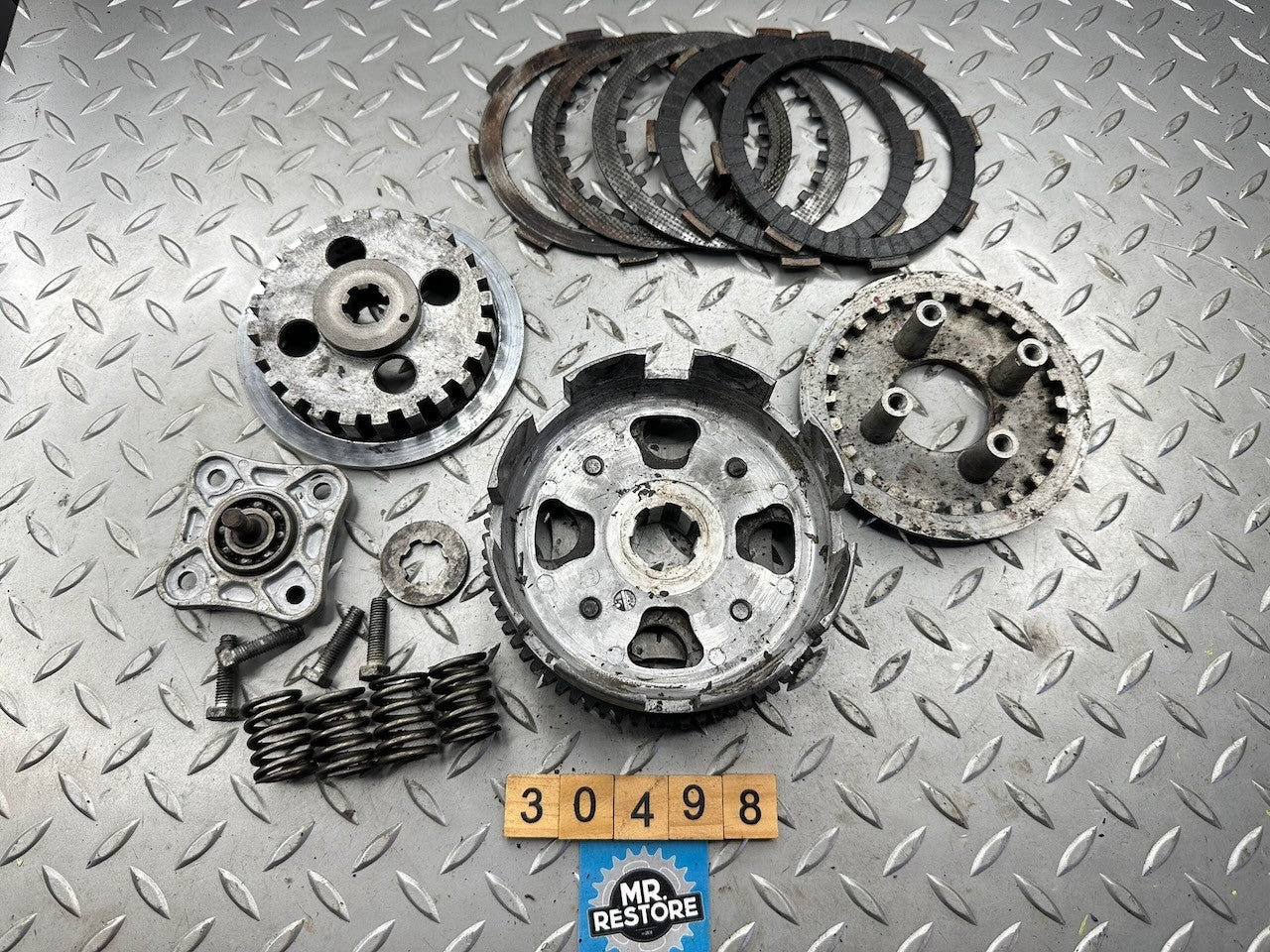 Honda XR75 1977-78 XR80 XL80 Clutch Assy. 22100-149  22350-115-020  22121-115-01