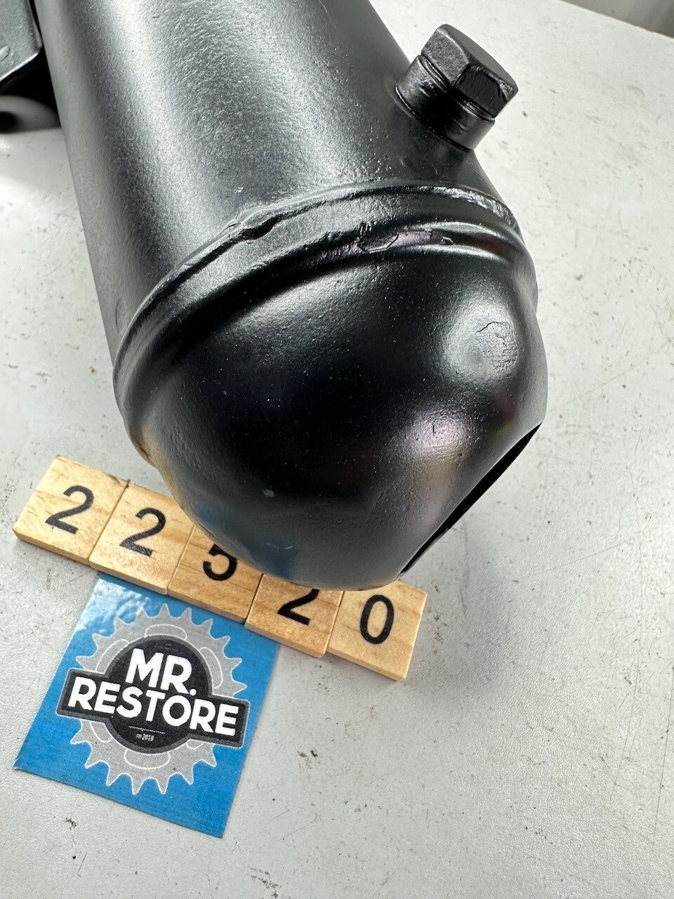 Suzuki PE250 OEM Exhaust Silencer (re-painted)