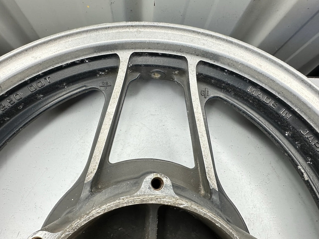 Suzuki Classic Vintage Rear Alloy Wheel (GS ? GSX ?) 17x2.50 (Dated July 1982)