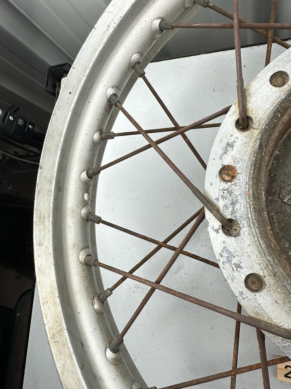 Honda XL350 OEM D.I.D Rear Wheel 18 x 2.15