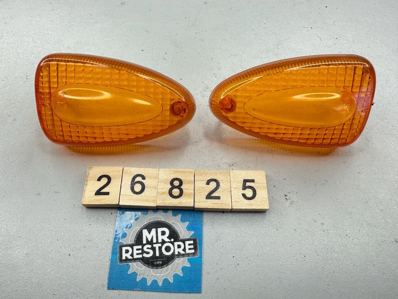 BMW K1200S '03-08' K1300S R1200GS R1200R F800S Pair Indicator Lamp Lenses