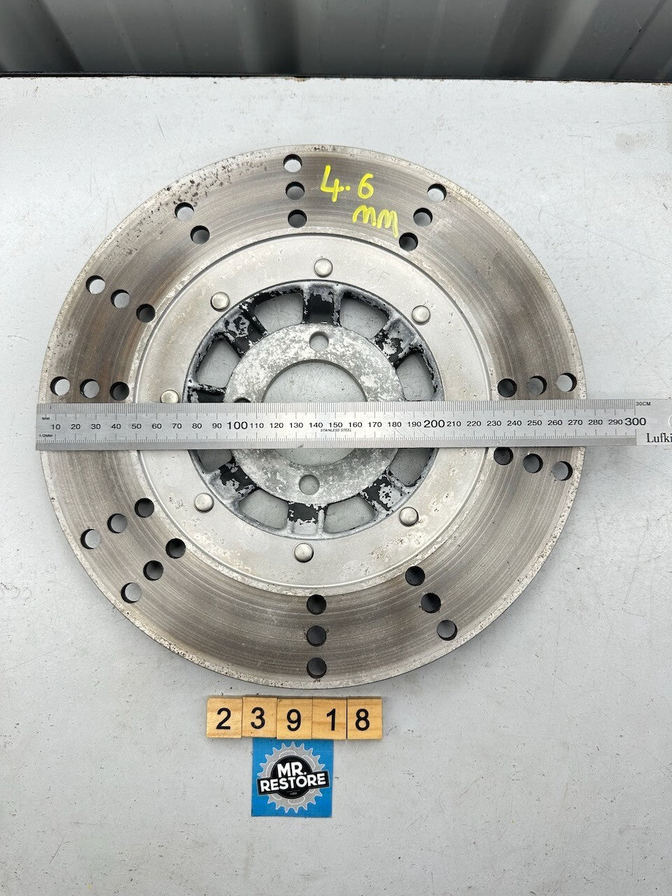 Kawasaki Z250 OEM Front Disc Rotor With 4.6mm Remaining