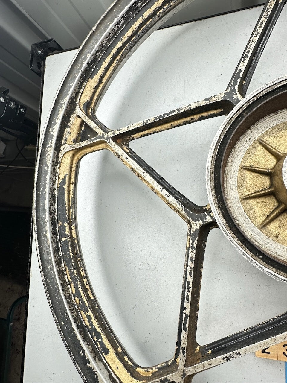 Suzuki Classic Vintage Rear Wheel (GS ? GT200 ? GSX ?) 18x1.60 (Dated Nov 1982)