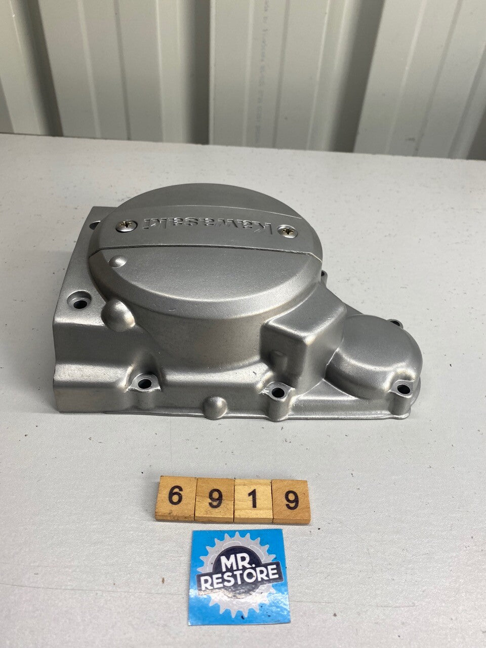 Kawasaki LTD250 KZ250R Engine Side Case Cover - Vapour Blasted