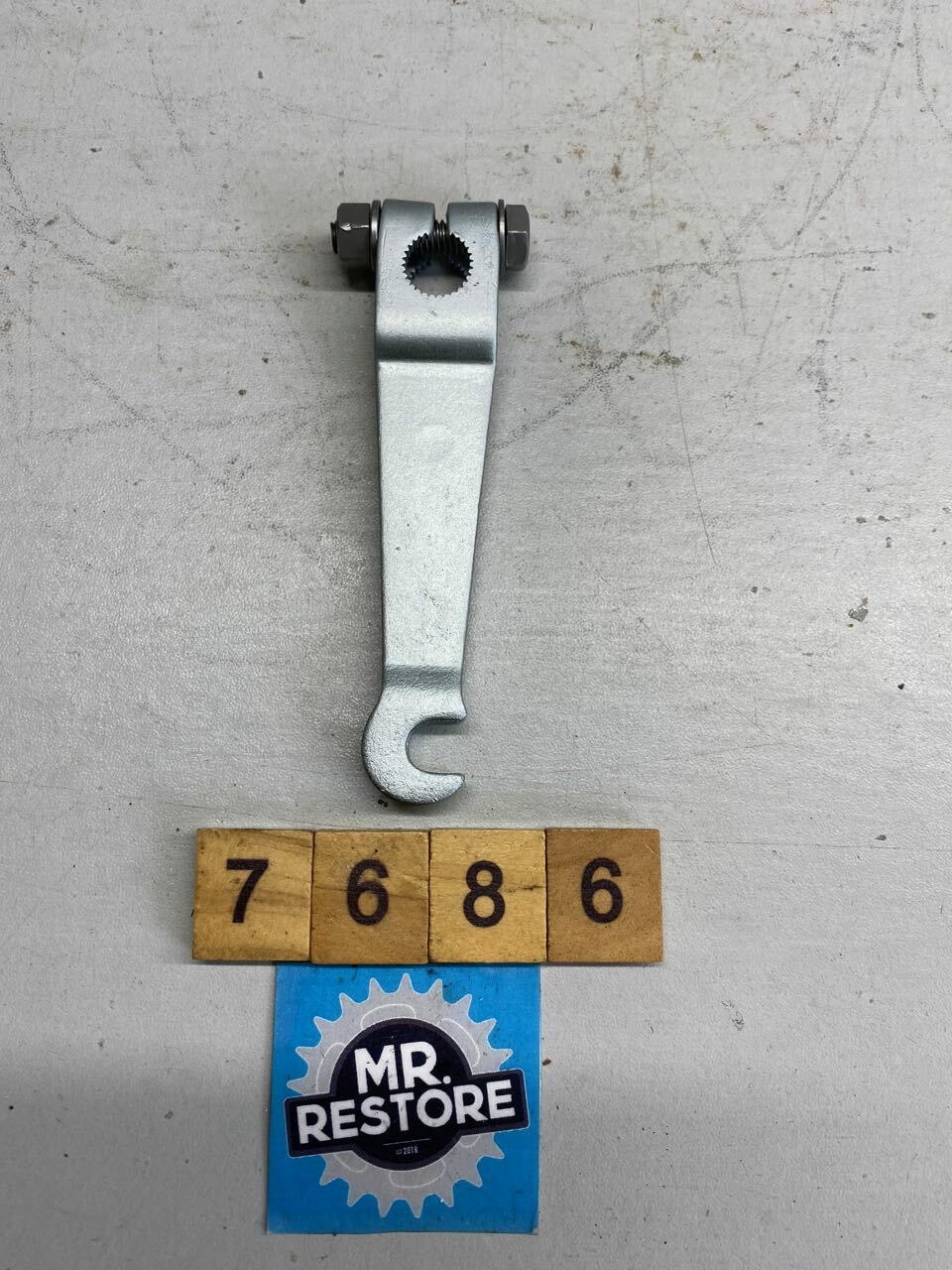 Yamaha CT175 Front Brake Lever - OEM - Vapour Blasted