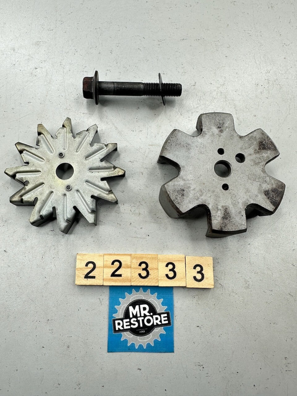 Honda CBX750 1984 Rotor & Fan 31110-MJ1  31115-MJ1-671