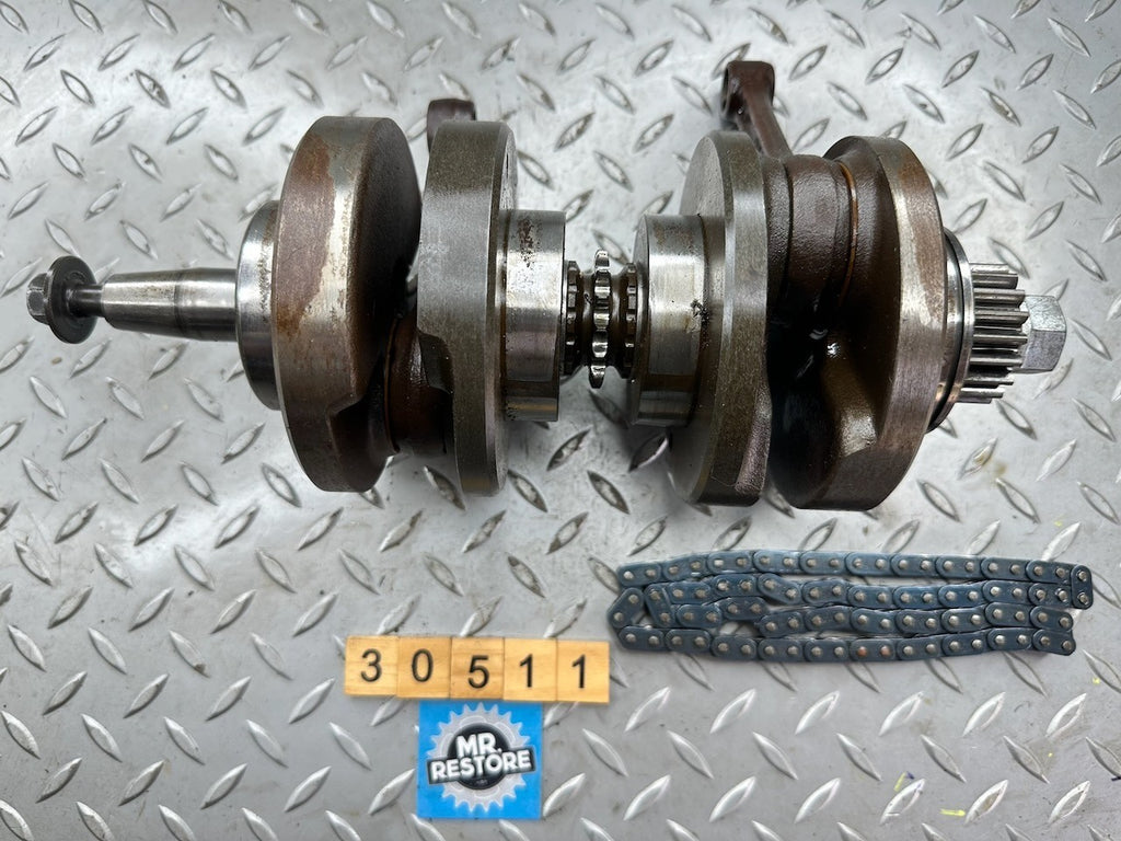 Kawasaki Z250A Twin 1981 Crankshaft & Cam Chain
