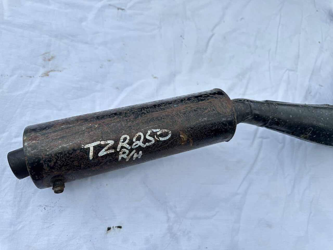 Yamaha TZR250 1KT 2MA OEM Right Hand Exhaust Pipe