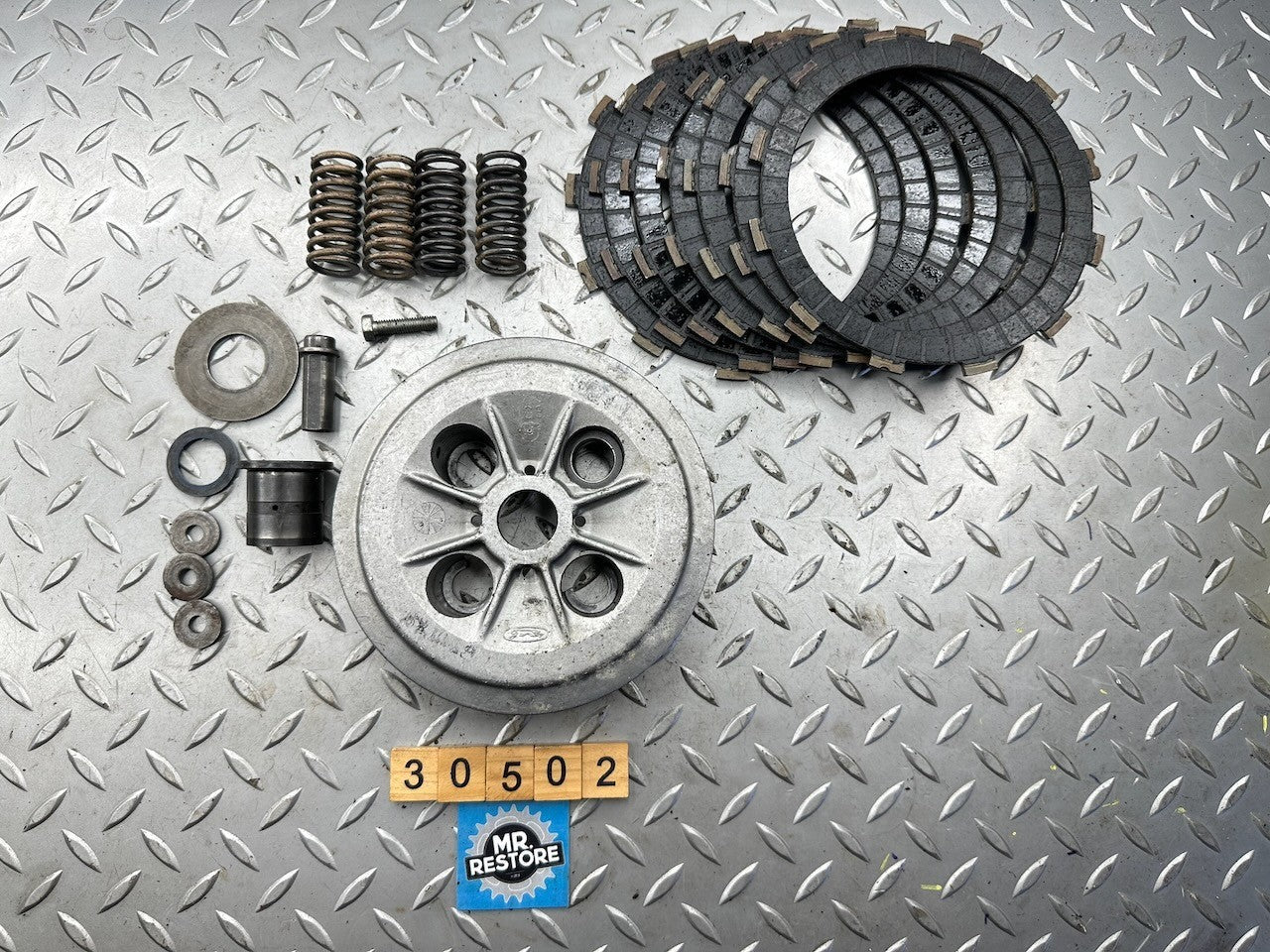 Honda XR600 RS XR500 XL600 Clutch Pressure Plate / Springs / Plates etc.