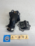 Aprilia SR50 Di-Tech Carburettor Holder Manifold & Reed Cage (from a low K bike)