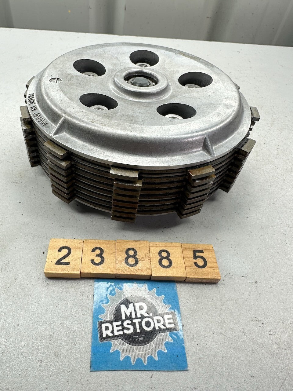 Kawasaki ZX750 Ninja 750R GPX750 '87-90' Clutch Plates, Boss & Pressure Plate