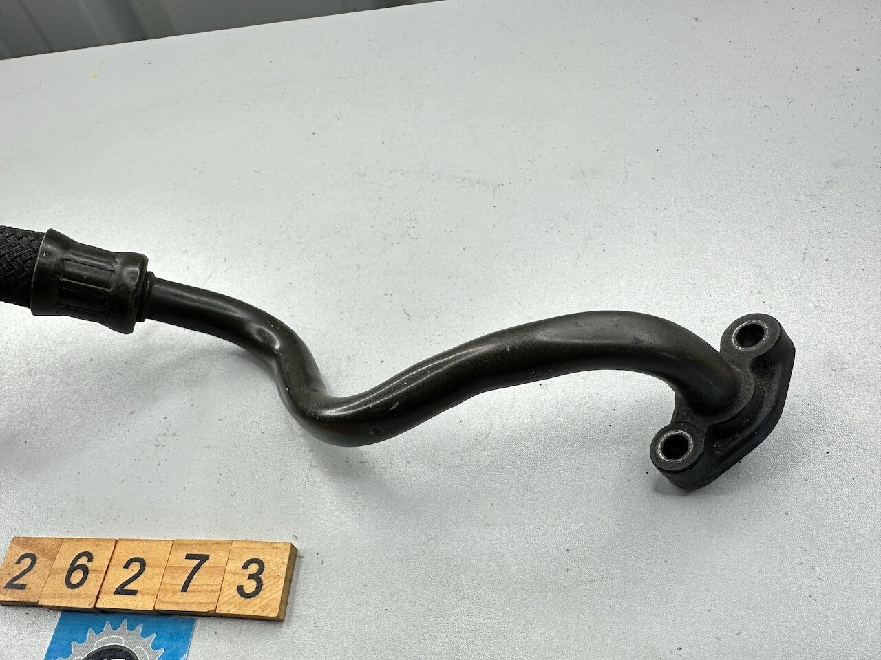 Yamaha TRX850 TDM850 Oil Cooler Hose Line Pipe 1 - 4UN-13464-01
