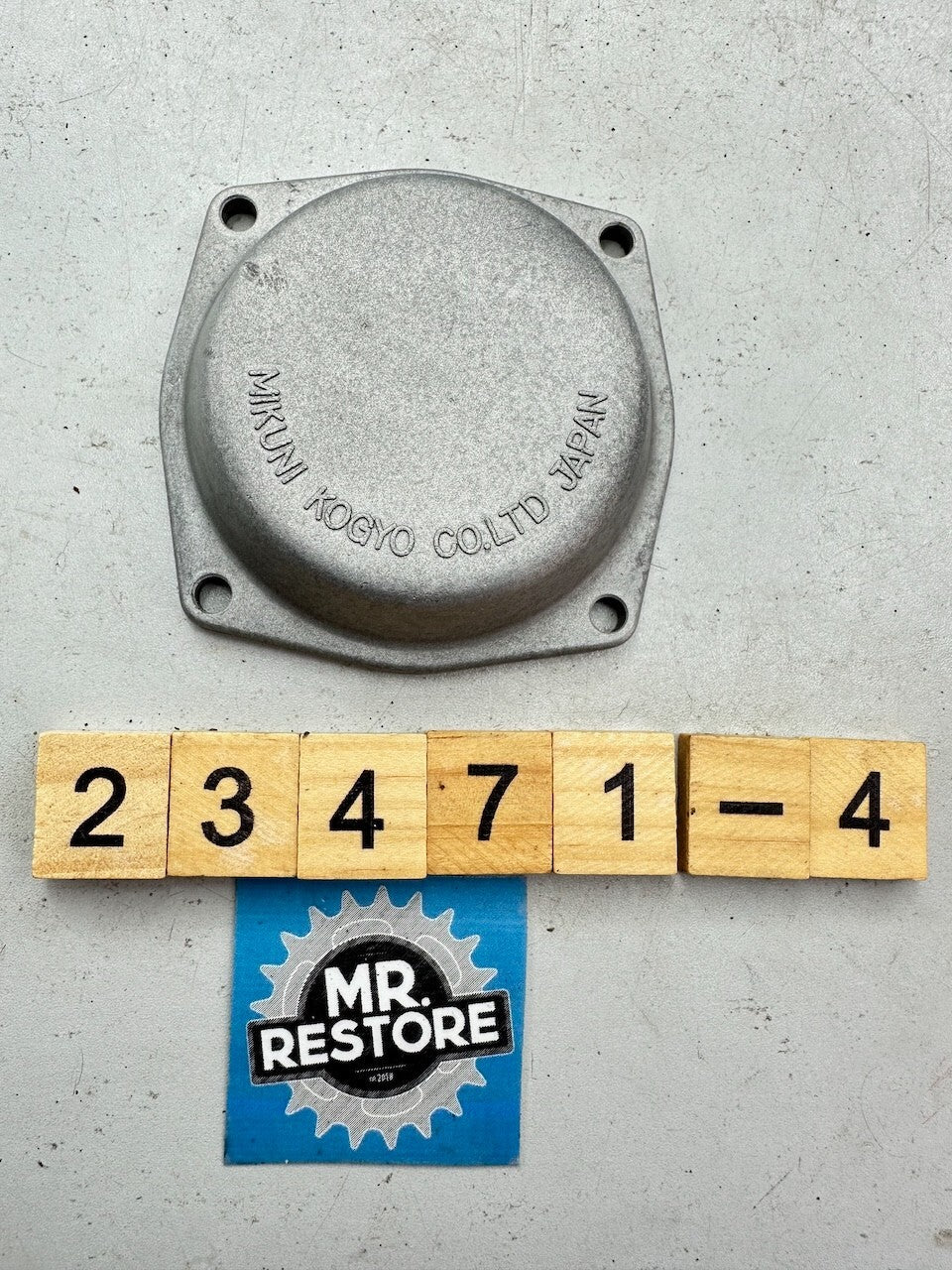 Suzuki GSX1100 ET EX '80-81' Mikuni Carburettor Lid Cover Top