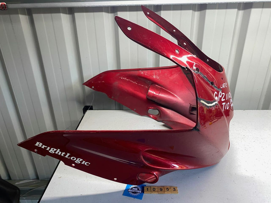 Kawasaki GPZ1100 Front Nose Cone Headlight Surround Fairing OEM 55028-1334