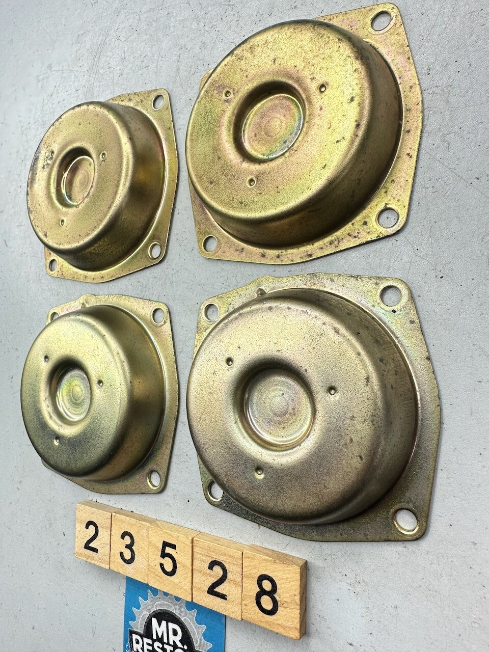 Yamaha FZR1000 '87-88' Carburettor Carb Top Cover Set (x4)