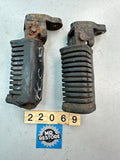 Kawasaki GT550 Z550 Riders Foot Rest Peg Pair 34027-1108  34027-1109  34003-1148