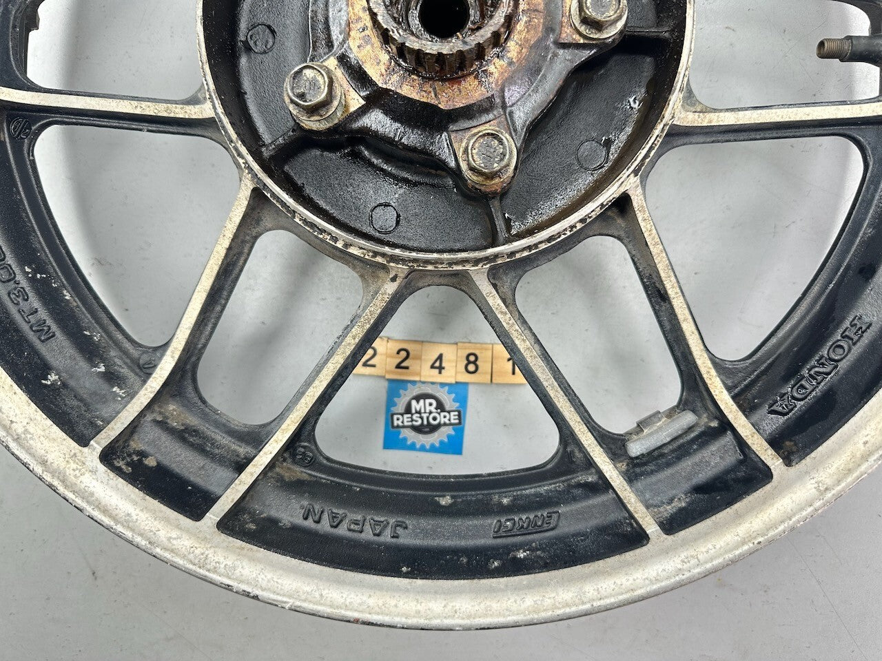 Honda Nighthawk CB650SC VT500 Shadow 1984 16 x 3.00 Rear Wheel Rim (68M)